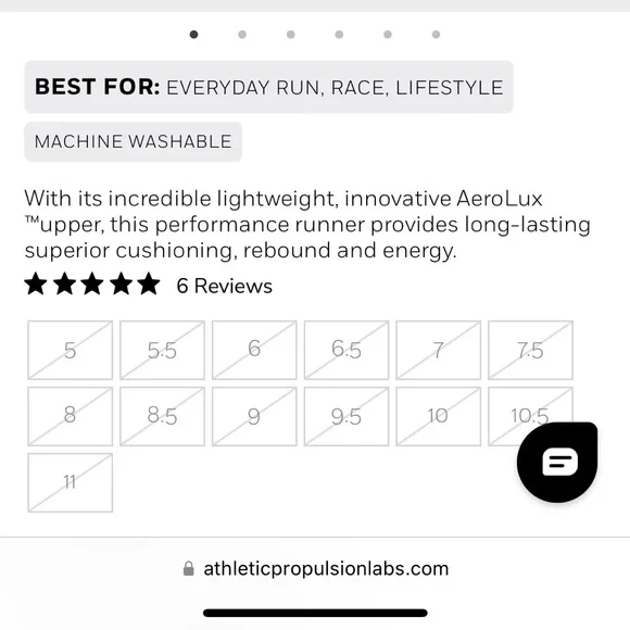 APL Women’s Streamline White/Clear/Midnight Size 7.5 NWOB - Picture 7 of 7